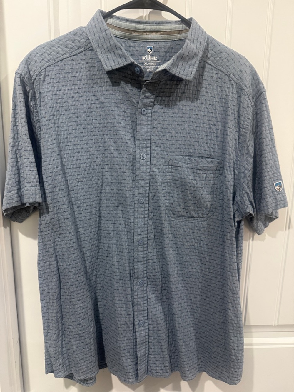 Kuhl Men's Short-Sleeve Button-Up Shirt UPF50